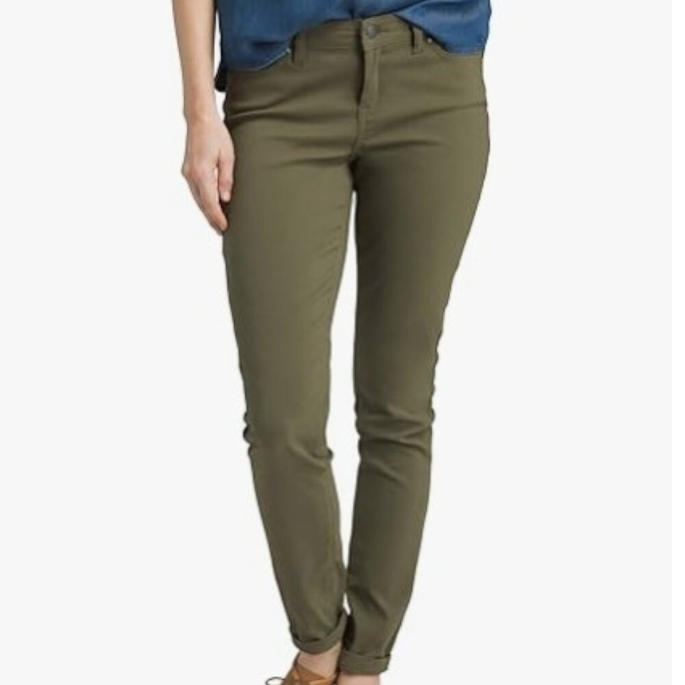 prAna Briann Pant Womens Size 4 Regular - Cargo Green Stretch Zion NWT